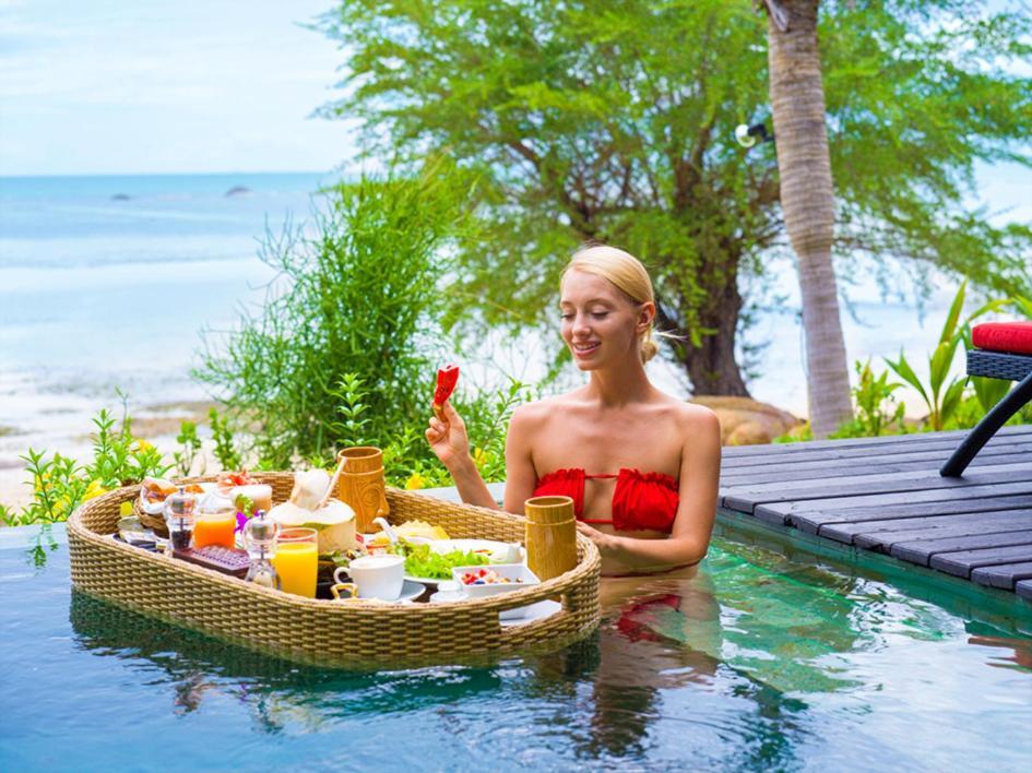 Kupu Kupu Phangan Beach Villas & Spa Koh Phangan Exteriör bild